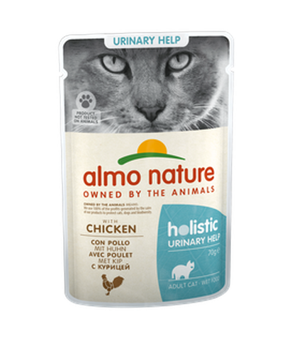 HOLISTIC FUNCTIONAL URINARY HELP CATS 30X70 G WITH CHICKEN