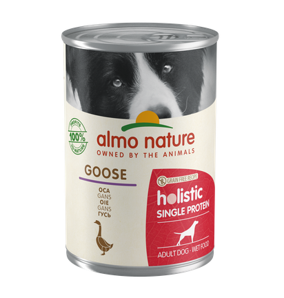 HOLISTIC MONOPROTEIN DOGS 24X400 G GOOSE