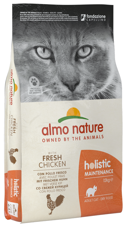 HOLISTIC CATS 1X12 KG CHICKEN AND RICE