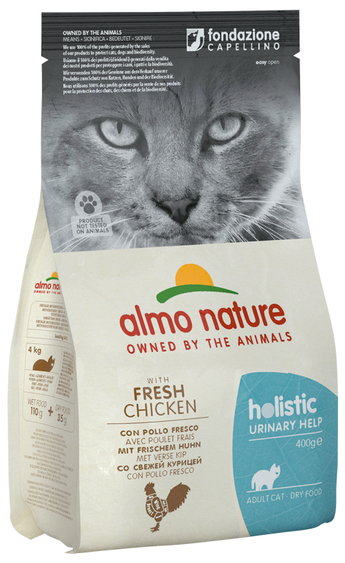 HOLISTIC FUNCTIONAL URINARY HELP CATS 6X400 G CHICKEN