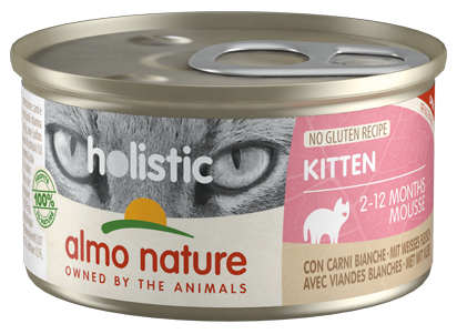 HOLISTIC CATS 24X85 G  KITTEN WITH WHITE MEATS