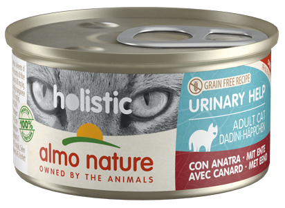 HOLISTIC FUNZIONALI CATS 24X85 G  URINARY HELP WITH DUCK