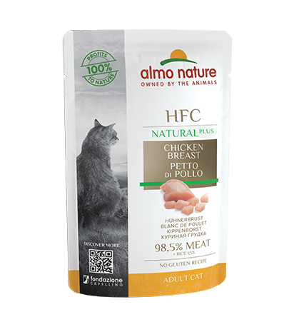 HFC NATURAL PLUS CATS 24X55 G CHICKEN BREAST