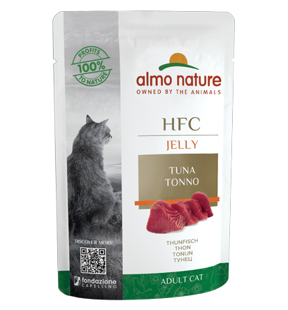 HFC JELLY CATS 24X55 G WITH TUNA