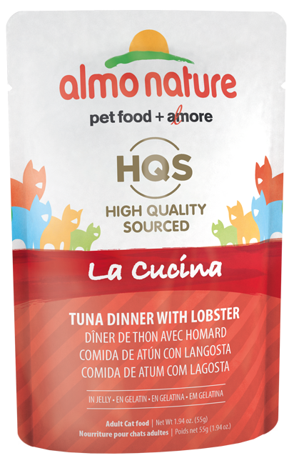 HQS LA CUCINA CAT 24X55 G TUNA DINNER WITH LOBSTER IN JELLY