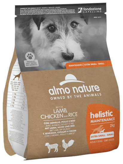 HOLISTIC DOGS XS-S 3X2 KG LAMB, CHICKEN AND RICE