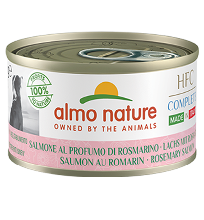 HFC COMPLETE DOGS MADE IN ITALY 24X95 G ROSEMARY SALMON