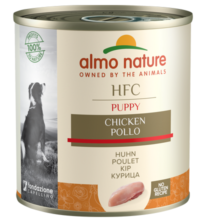 HFC NATURAL DOGS 12X280 G PUPPY WITH CHICKEN