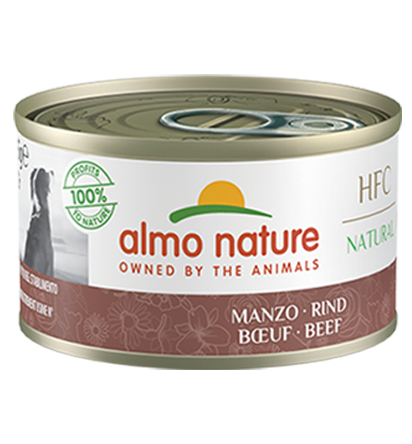 HFC NATURAL DOGS 24X95 G WITH BEEF