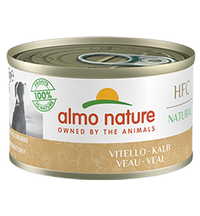 HFC NATURAL DOGS 24X95 G WITH VEAL