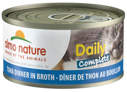 DAILY COMPLETE CAT 24X70 G TUNA DINER IN BROTH